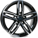 Диск литой Aero V2184 16x6.0J/5x100 D57.1 ET38 BFP